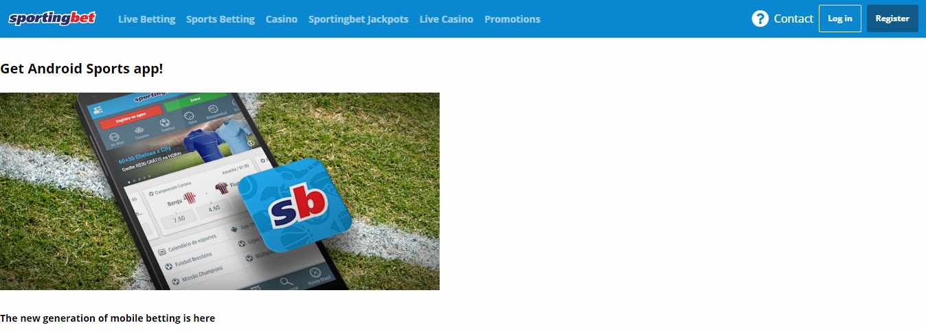 Sportbetting app download