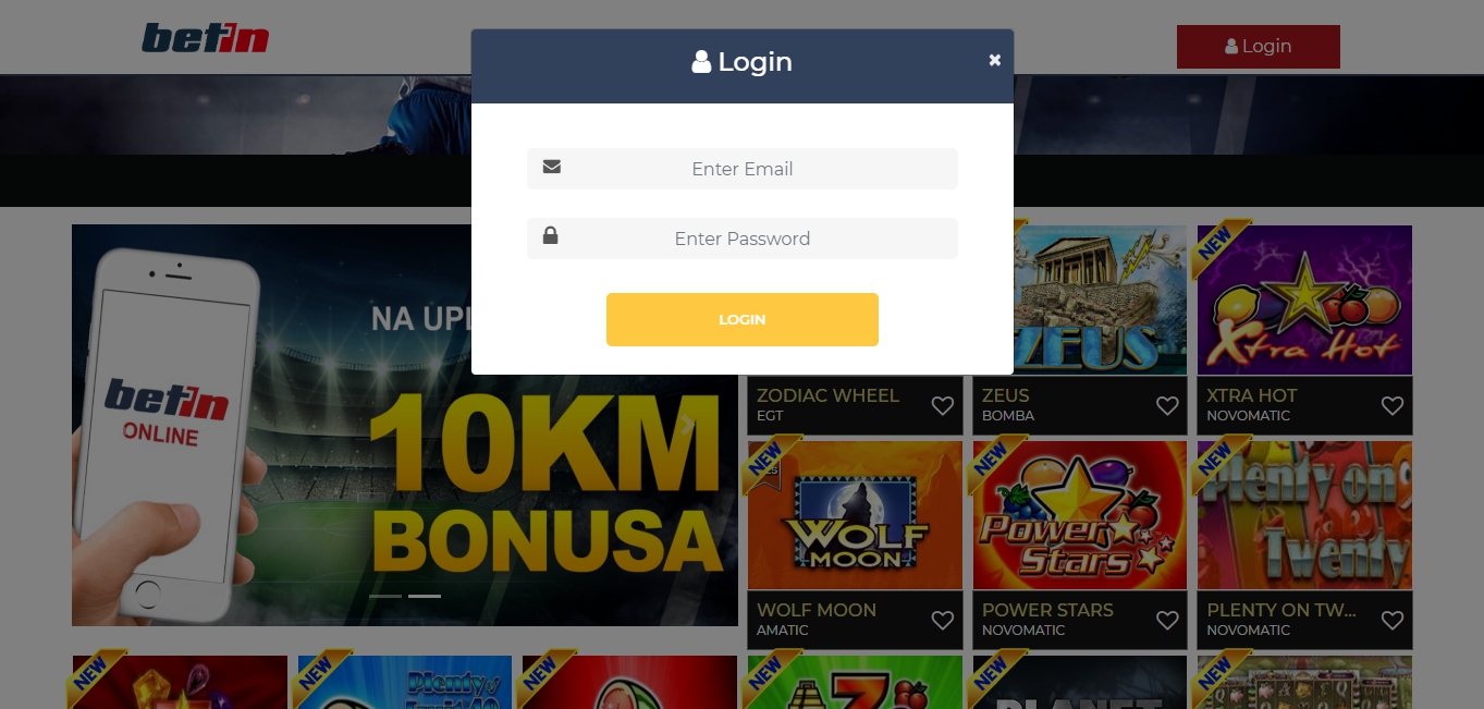 Betin Nigeria application