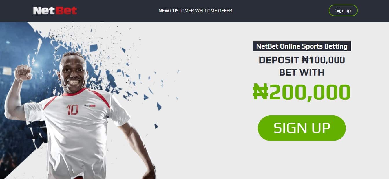 Netbet Nigeria promotions